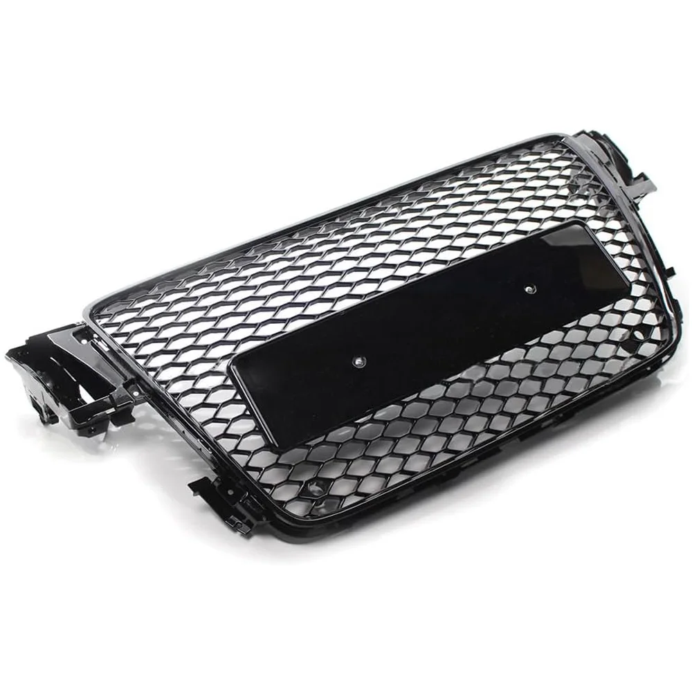 المصد الأمامي للسيارة مصبغة العسل المبرد الوفير مصبغة غطاء الشواية ل A5 B8 8p0 2008-2012 8t0853651 استبدال أجزاء لا علامة #4