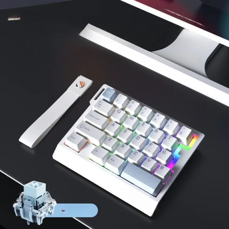 AK029 gaming magnetic axis keyboard 8K return one-handed magnetic axis keypad
