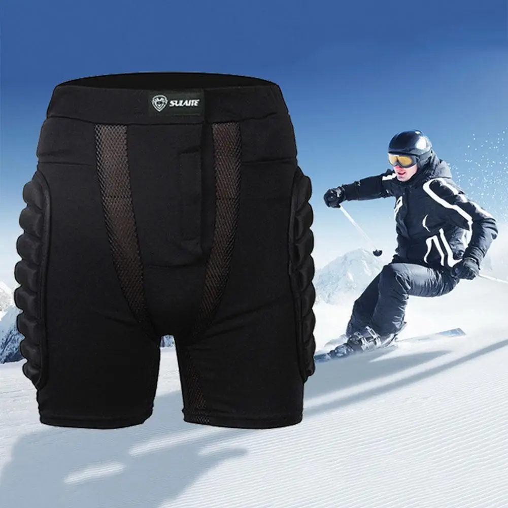 Skating Hip Protector Soft Skin-friendly Sports Protective Gear Hip Pad Comfortable Skateboard Snowboard Skiing Racing Trousers