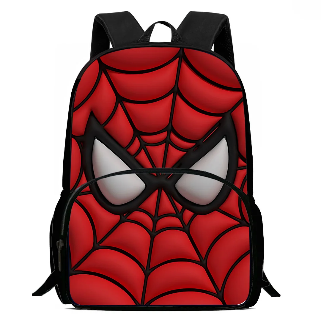 Kids Backpacks Movie Spiders-man Boys and Girls Student Birthday Gift Child School Bags Large Capacity Camping Durable Rucksack