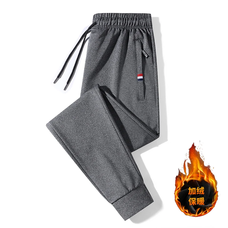 

Осень-зима, модные, удобные, мягкие, для отдыха, повседневные мужские брюки в простом стиле, длинные брюки для спорта на открытом воздухе и велоспорта