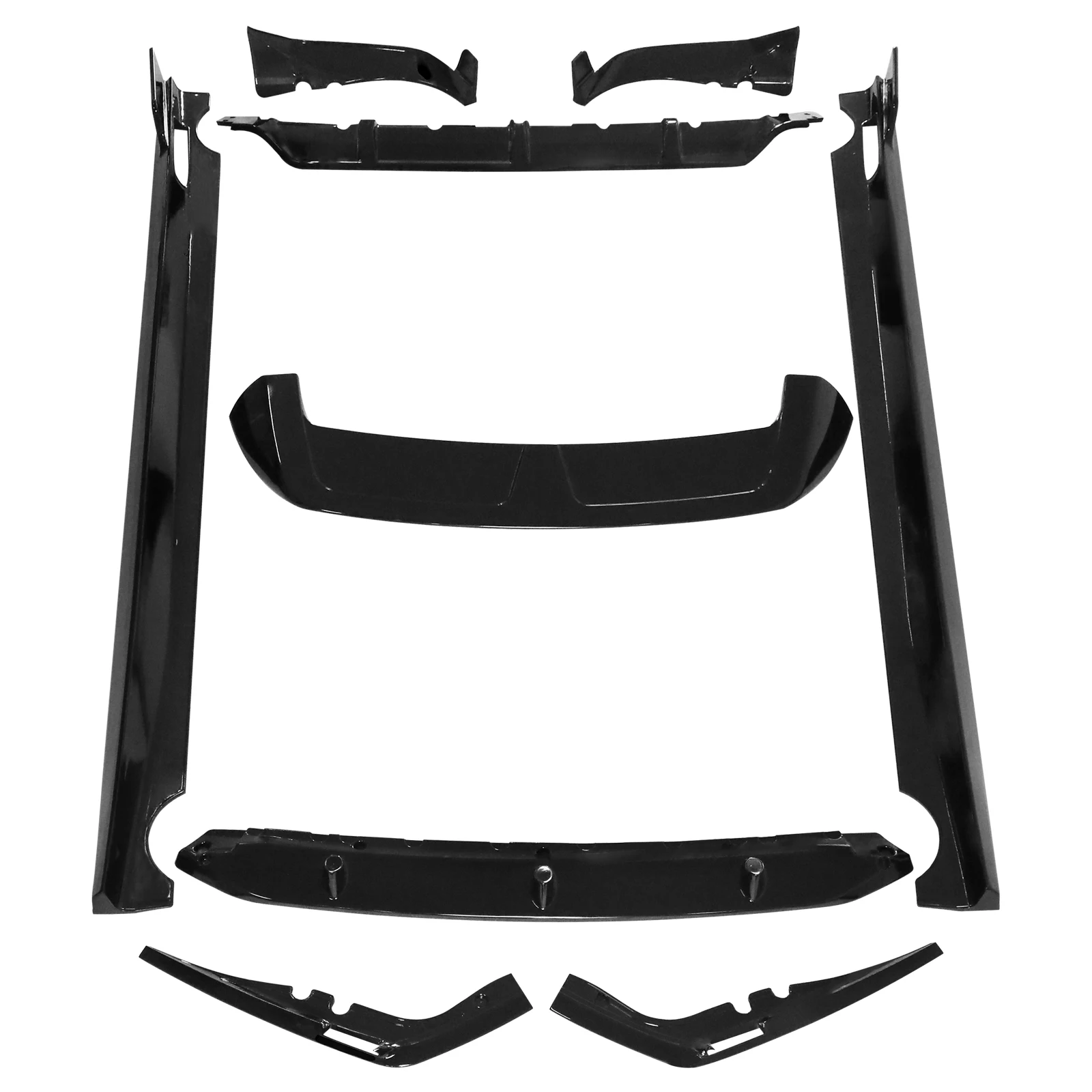 

Body kit Front Lip Spoiler Diffuser Side Skirt For X7 G07 M SPORT BUMPER 2019 2020 2021 2022