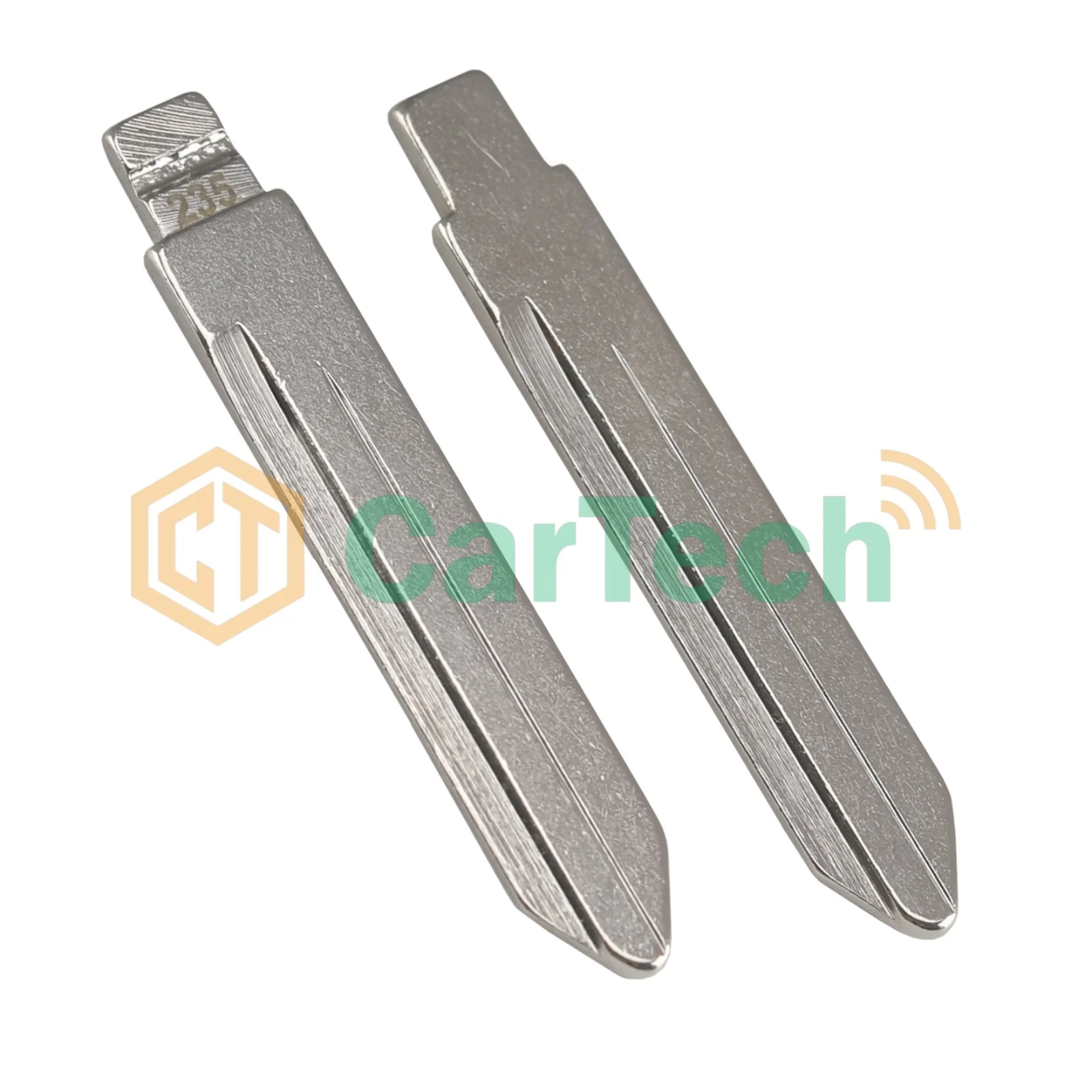 Cartech 235# Uncut Flip Blank Key Blade for KEYDIY KD XHORSE VVDI Universal Remote Fit Dongfeng Dolica - view 3