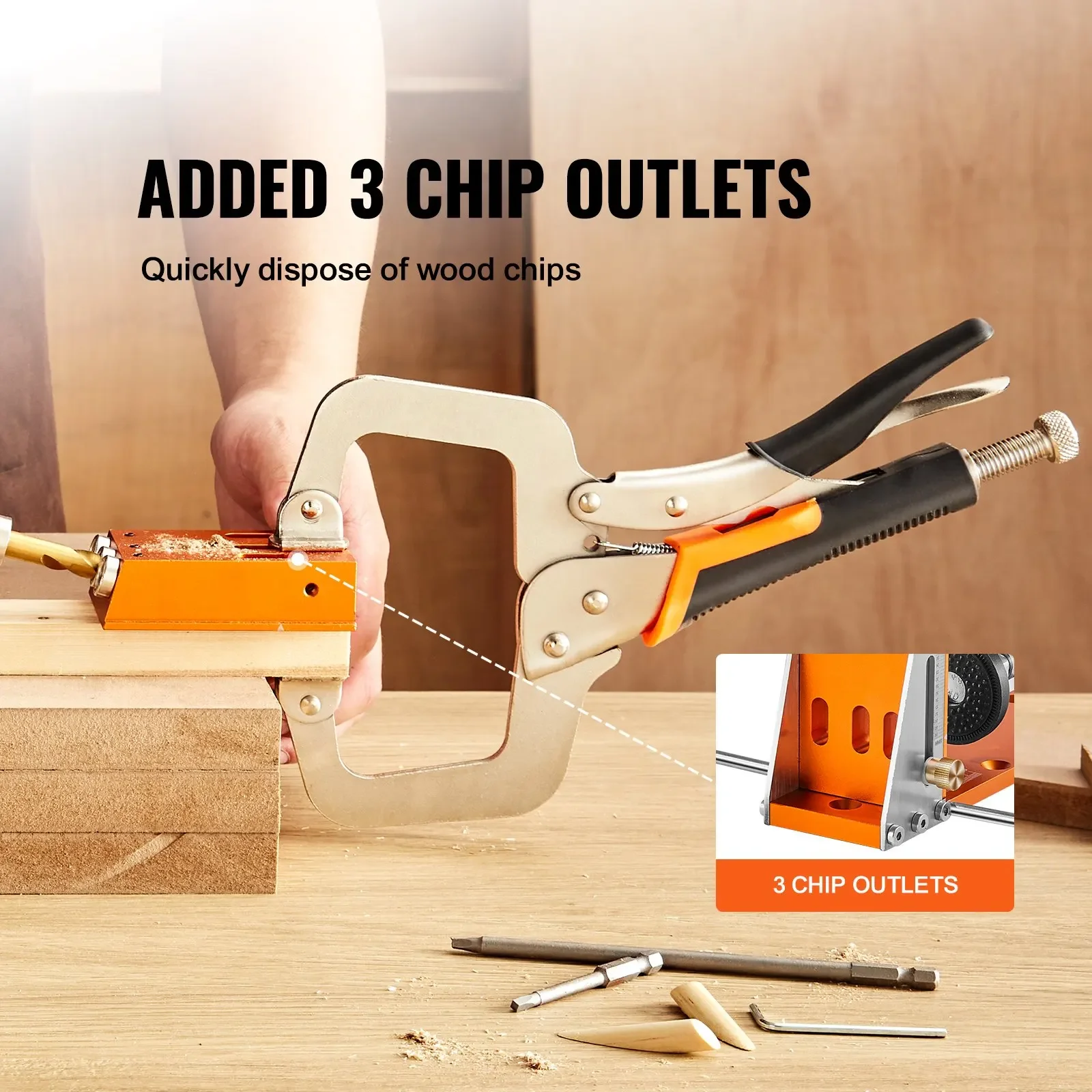 ชุดเครื่องมือเจาะรูเอียง SIHAO - Pocket Hole Jig บทวิจารณ์และราคา