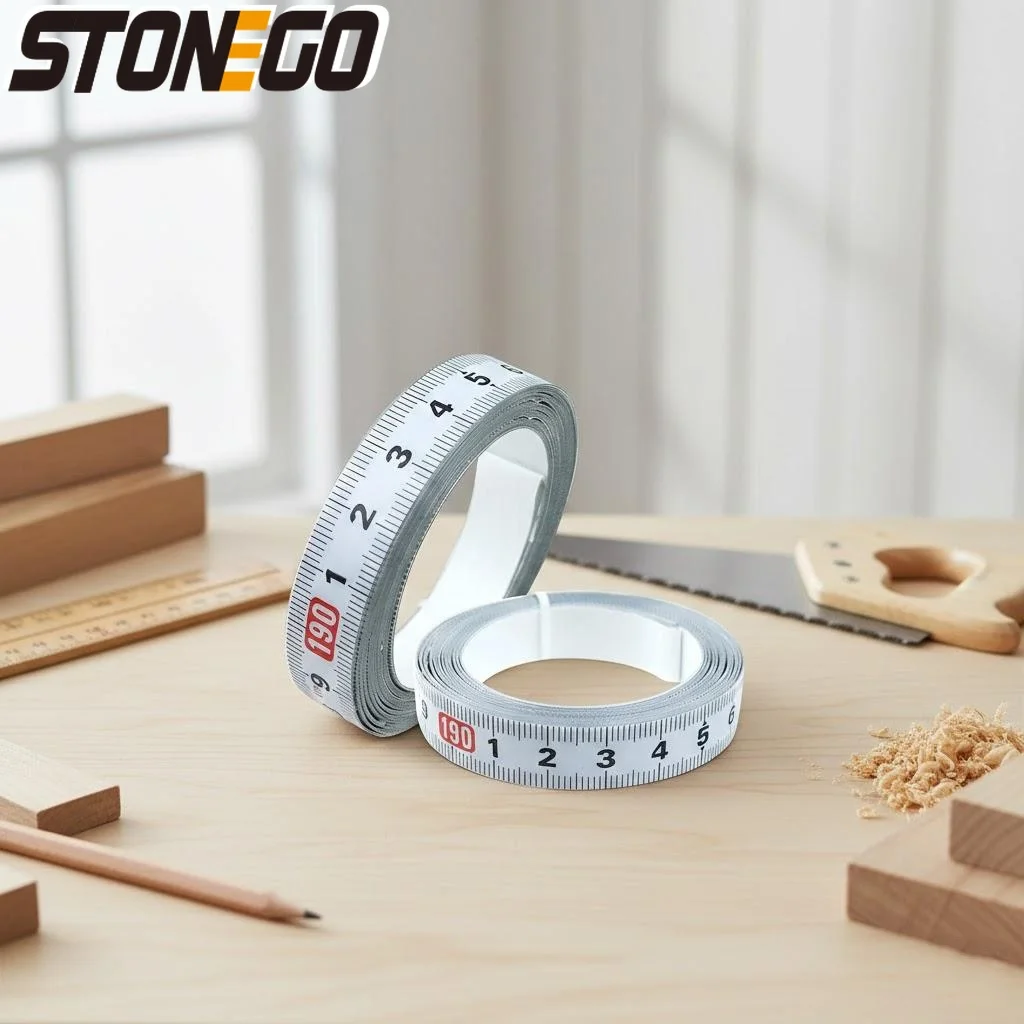 

Самоклеящаяся измерительная лента из нержавеющей стали, 0,5, 1, 2, 3, 4, 5 метров, набор инструментов для дома и DIY, идеально подходит для поделок и проектов