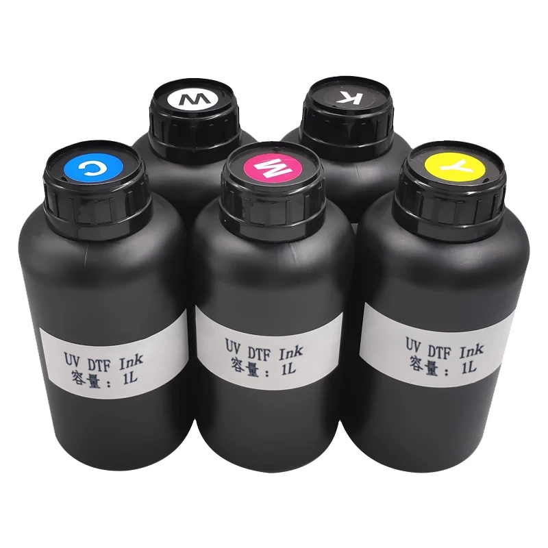 Imagem -02 - Tinta da Impressora Dtf Adequado para Epson Tx800 Xp600 Dx5 Dx7 L800 L805 L1800 R330 1390 4880 7880 a Gradiente Gloss I3200 a b uv