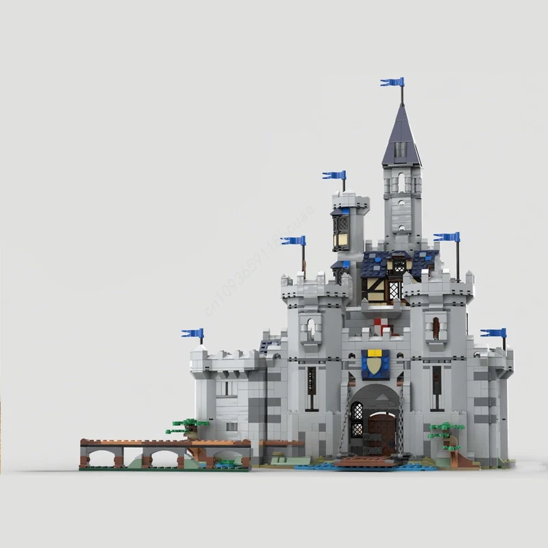 

2350pcs MOC Horse Lord Castle Alternate Build x Medieval Knight Creator 3in1 Model Building blocks idea toys Christmas gifts