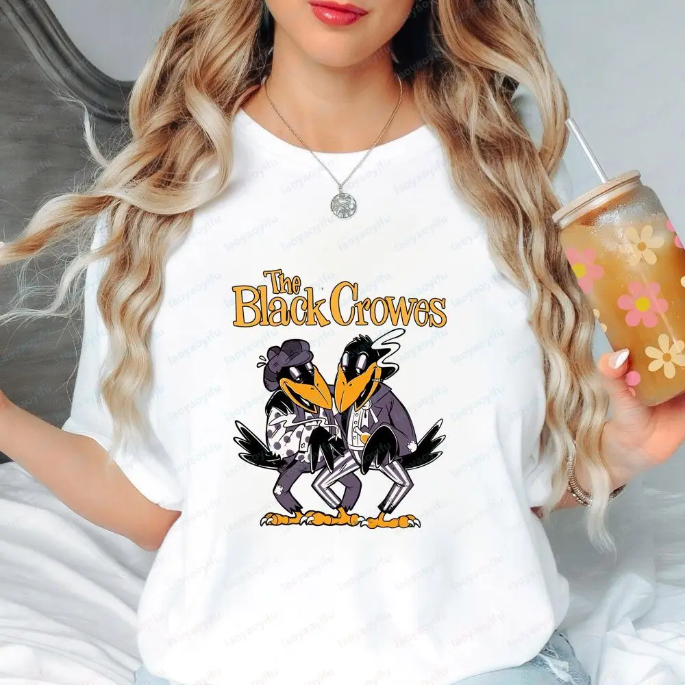 The Black Crowes - Casual and Fashionable, Fun and Crazy, Classic Short-sleeved T-shirt Suitable for Both Men and Women