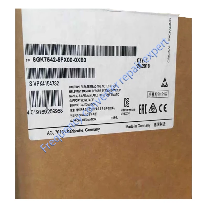 

6GK7542-5FX00-0XE0 6GK7 542-5FX00-0XE0 Original Factory Agent, New Original