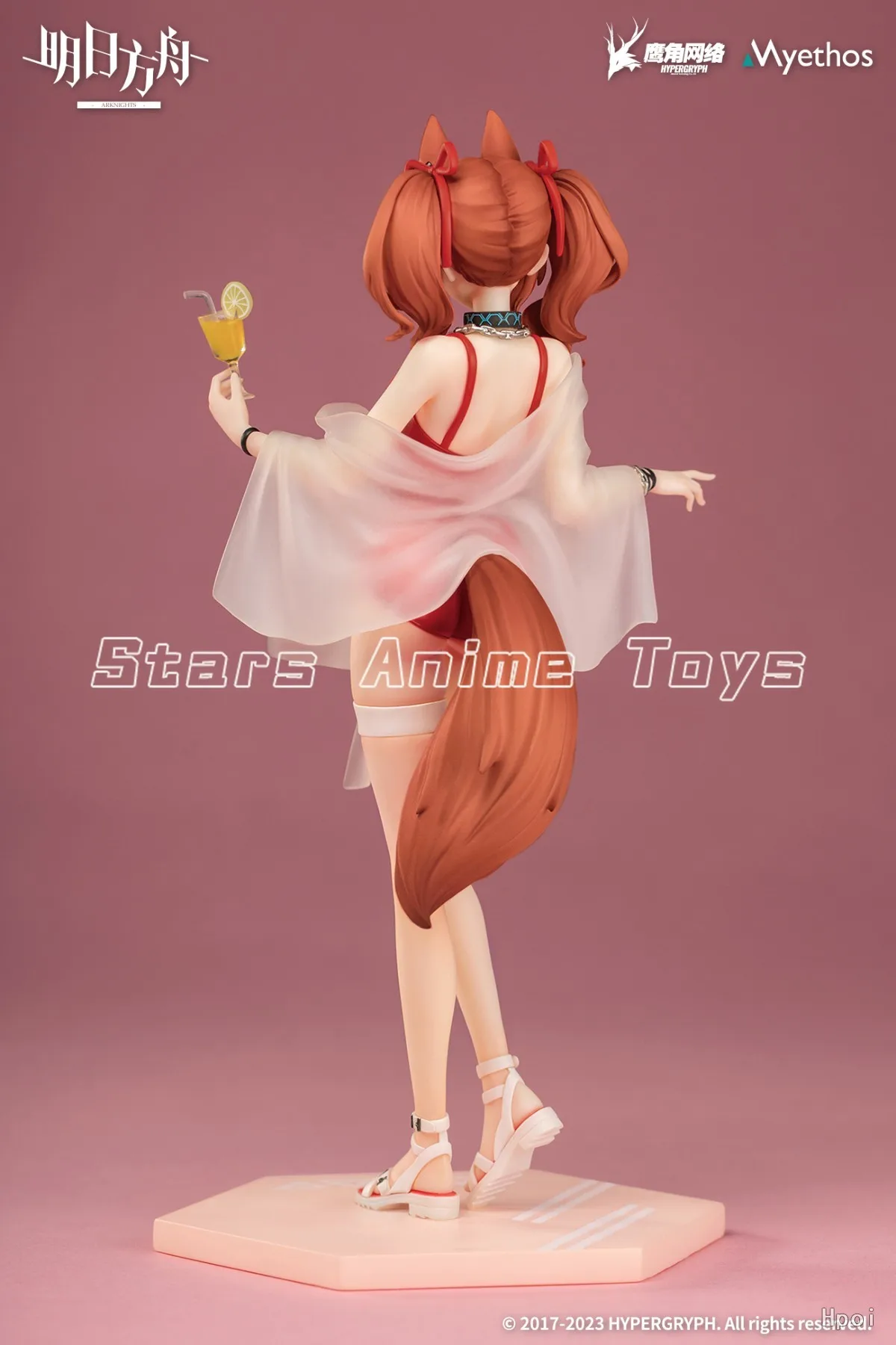 

Original Myethos Gift Series Arknights Angelina Summer PVC Anime Figure Collection Toys Model