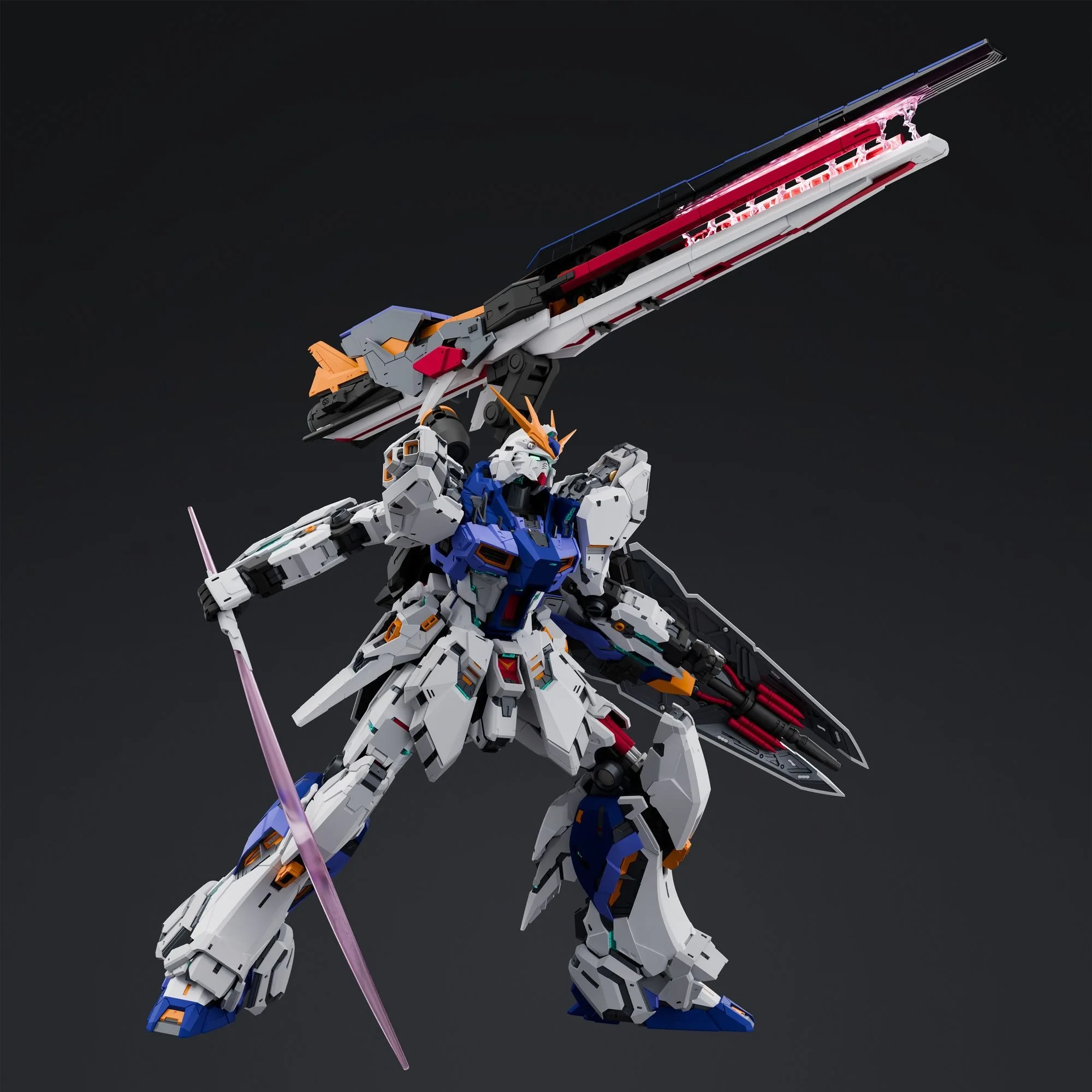 Dragon Tiger Model MG Fukuoka Nu Action Figure RX-93FF V Anime
