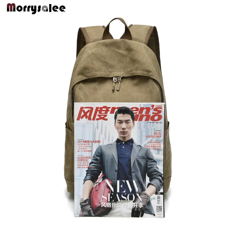 Unisex School Backpack Men Backpack Male Bag Canvas Bags Casual Shoulder Bags Korean Version of Schoolbags mochilas