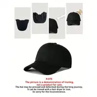 1Pc Vintage Embroidered Letter Wide Brim Baseball Trucker Cap Unisex Y2K Millennium Dad Hat Casual Sun Hat For Men Women Summer Daily Beach Outdoor Street Wear - Image 5