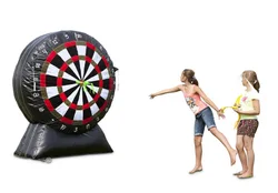 Oxford cloth inflatable darts board Mega Dart shooting stick wall for kid game Outdoor/indoor events