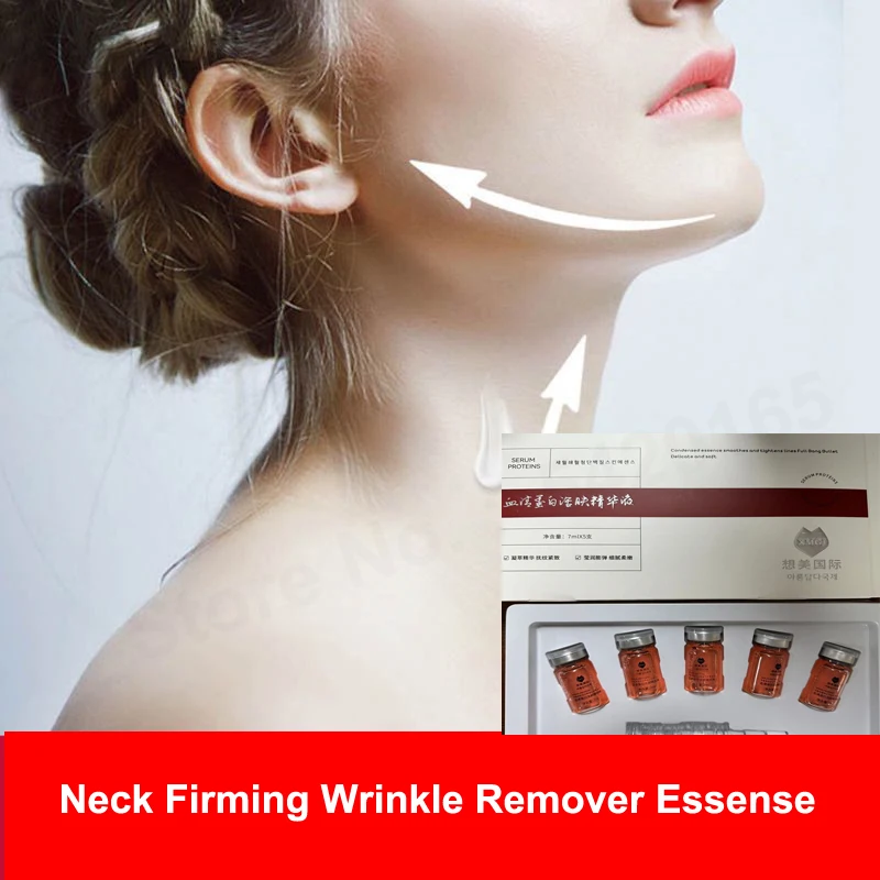 

Powerfully lCollagen Serum Protein Neck Essense Anti-aging Removal Wrinkle Whitening Moisturizing Neck Firming Korean Cosmetics