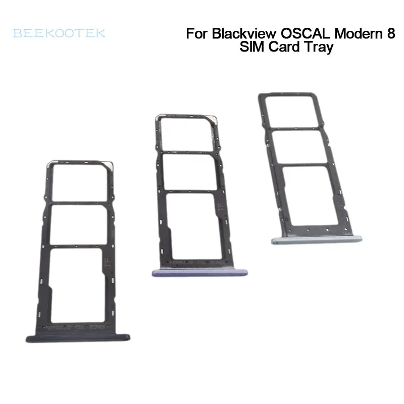 New Original Blackview Oscal Modern 8 SIM Card Tray SIM Card Holder Tray Card Slot Adapter For Blackview Oscal Modern 8 Phone