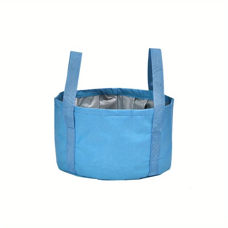 Portable foot soaking multifunctional Oxford cloth foldable bubble bag bucket foot bucket water basin beauty tool