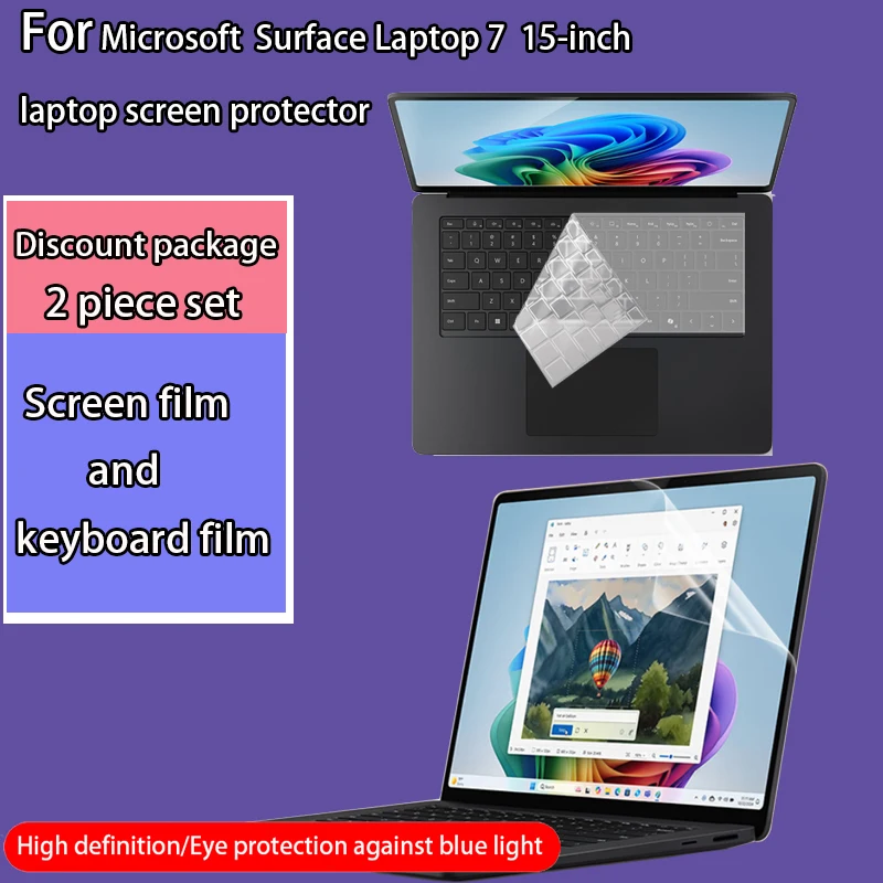 

For (Microsoft) Surface Laptop 7 15-inch Screen Protector film 2037 Computer Keyboard Film Laptop Privacy Protector Accessories