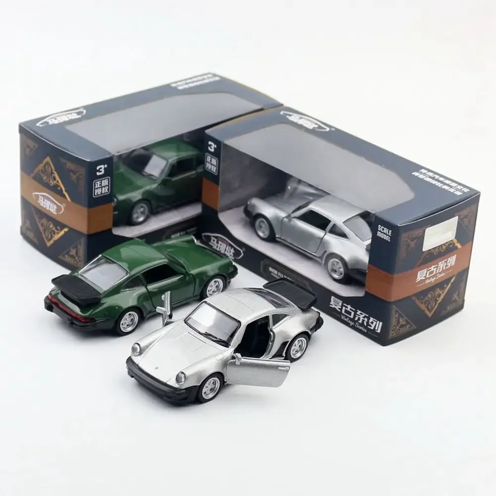 1:36 1978 포르쉐 911 터보 자동차 모델 금속 다이캐스트 복제 홈 미니어처 아트 차량 취미 장식 아이 소년 선물 F595