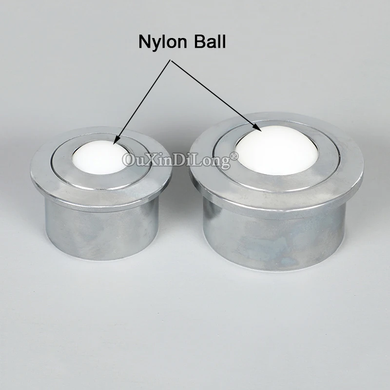 4PCS Heavy Duty Precision Conveying Universal Wheel Ball Bearing Bull Eye Wheels Industrial Equipments Universal Transfer Wheels