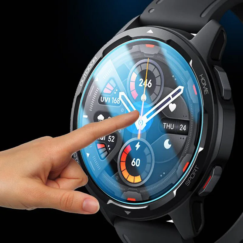 Hard Tempered Glass Smartwatch Protective Film For Mibro A2/GS/X1/A1/Air Smart Watch Screen Protector Full Cover Accessories view 4