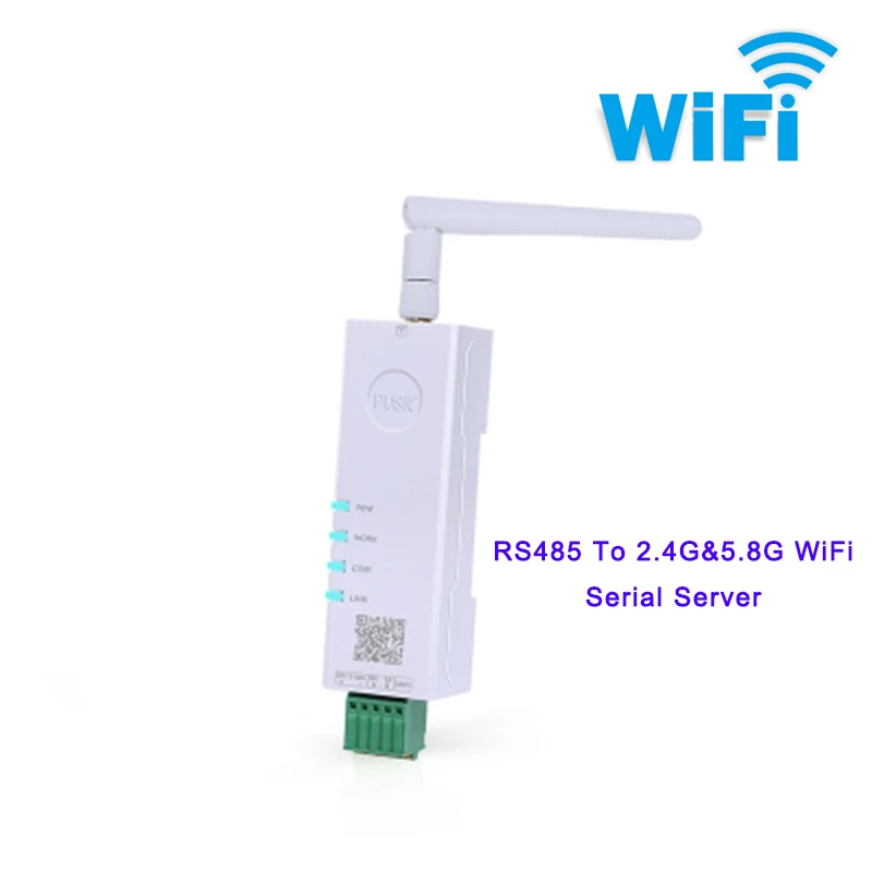 المنفذ التسلسلي RS485 إلى جهاز تحويل WiFi IoT USR-DR164 يدعم Modbus RTU إلى Modbus TCP MQTT