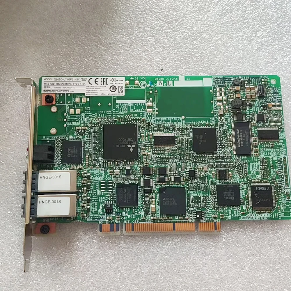 Q80BD-J71GP21-SX For PLC fiber optic communication board