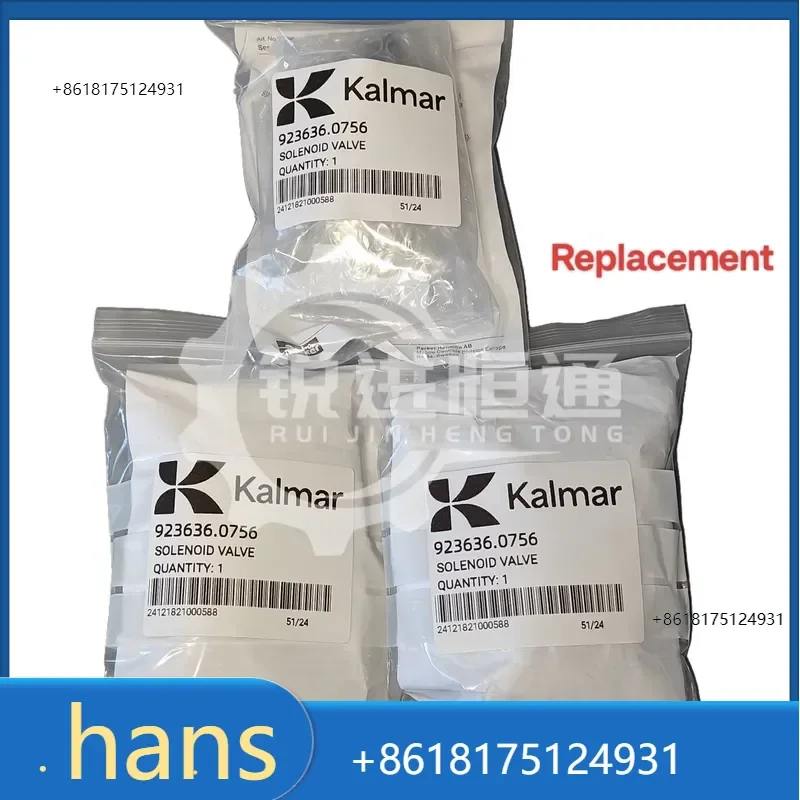 2026 Factory Direct Sales Kalmar Solenoid Valve 3768317 / 393000M024 / 923636.0756 Replacement Suitable for Sea Port