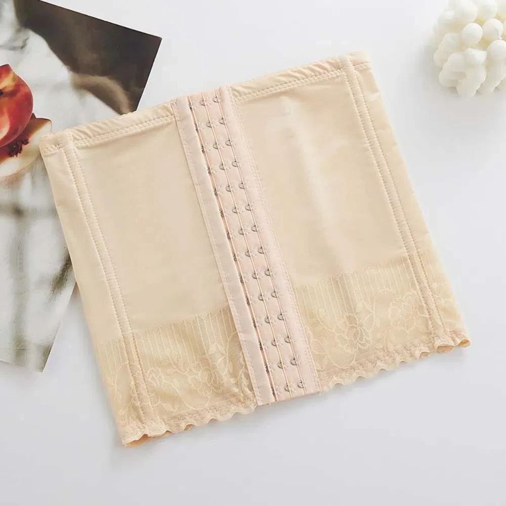 Faja fina con hebilla posparto para mujer, faja sin costuras de talla grande, Control de barriga, entrenador de cintura de realce, entrenamiento