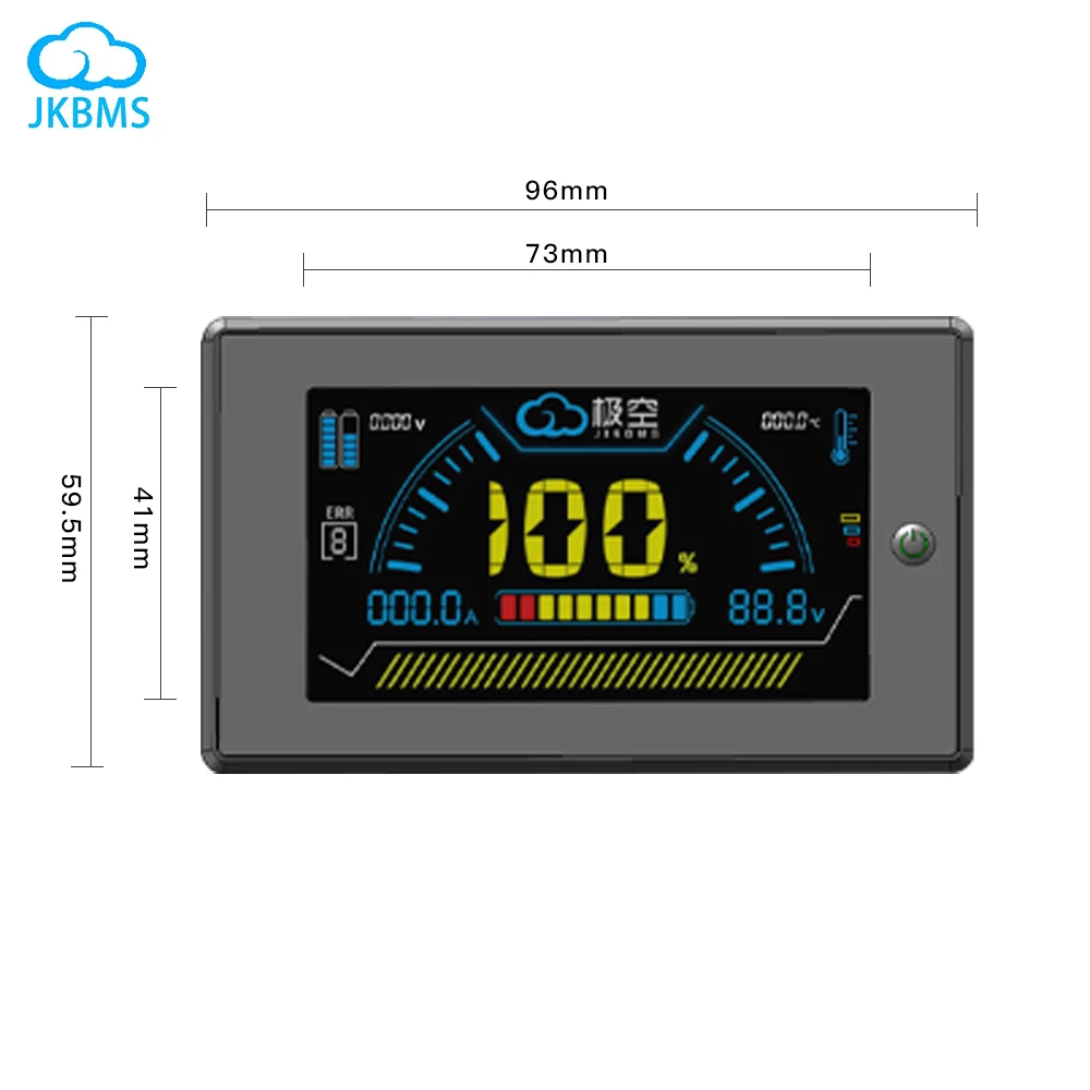 JKBMS 8S 16S 24V 48V 100A 150A 200A 8S-16S Family Energy Storage Lifepo4/Li-ion/LTO Inverter for Growatt Deye Victron Connection