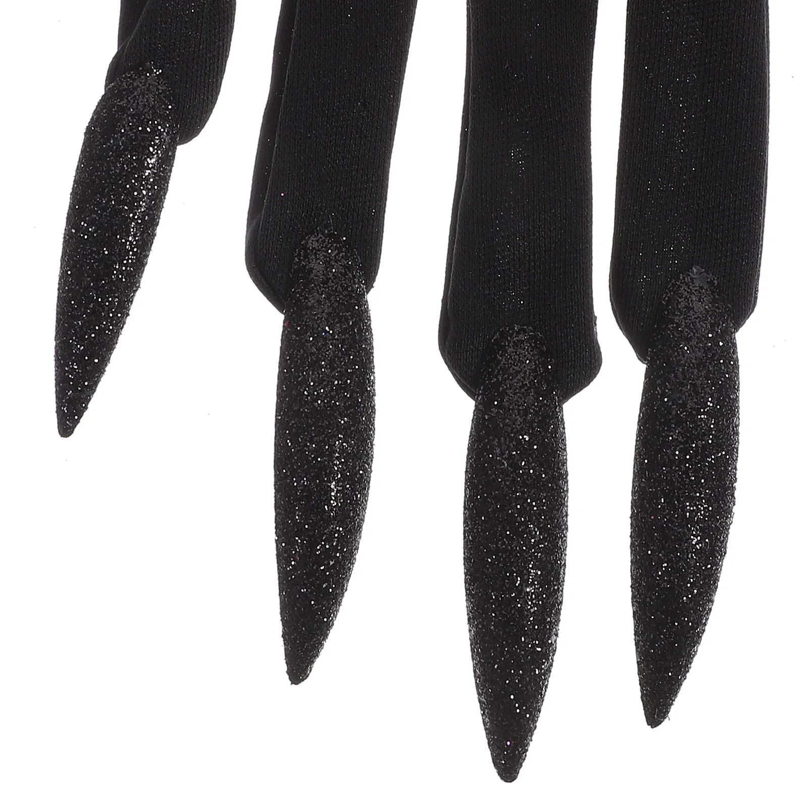 

2 Pairs Long Nail Gloves Scary Masquerade Party Prop Adult Cosplay Elastic Fits Various Sizes Premium Material Durable Halloween