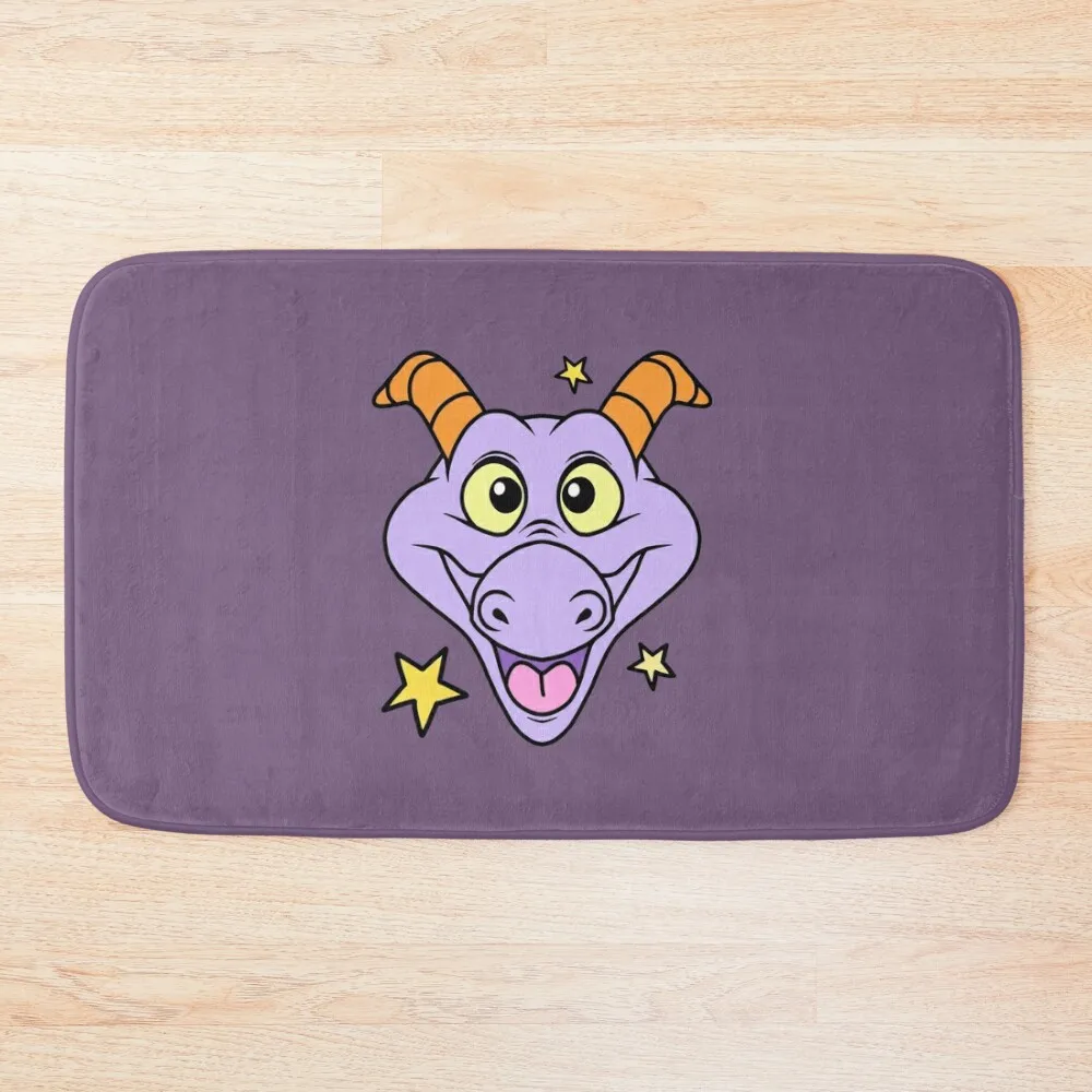 

Figment with Stars Bath Mat Front Door Room Carpet Bathtub Carpet Mat
