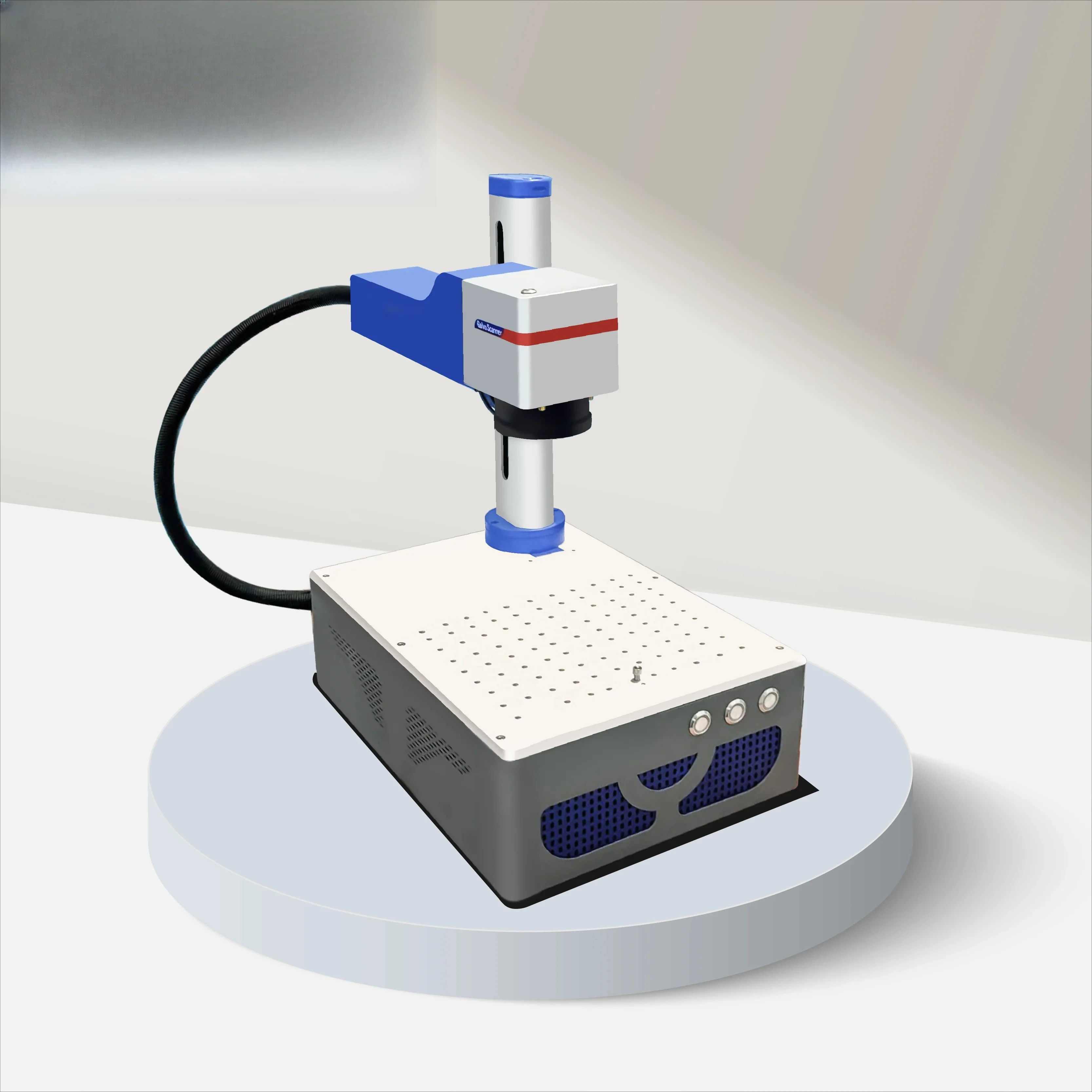 

Fiber Engraving Machine for Dog Tag Fiber Printer Portable Marking Printer for All Metals