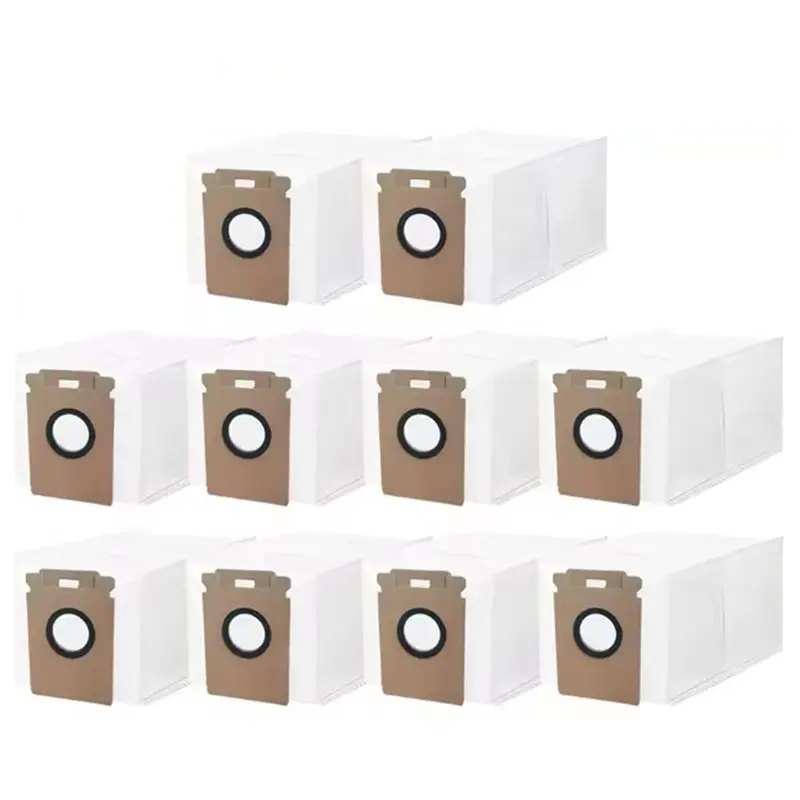 

10Pcs Fit For Roborock H60 HUB ULTRA Vacuum Dust Bags Accessories Parts Robot Vacuum Cleaner Replacement