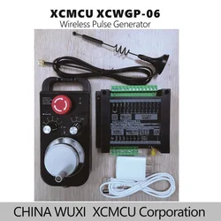 XCWGP-06 6 Axis CNC Wireless  MPG Manual Pulse Generator Electronic Handwheel Estop for SIEMENS MITSUBISHI FANUC FAGOR XCMCU