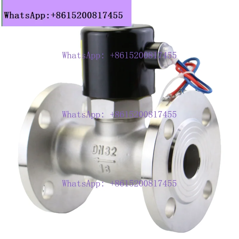 

Высокотемпературный электромагнитный регулирующий клапан из нержавеющей стали с фланцем, нормально закрытый, для термомасла