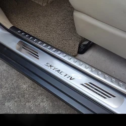 For Mazda 6 Atenza Car Styling Sticker Stainless Steel Door Sill Strip Accessories Scuff Plate Pedal 2020 2016 2017 2018 2019