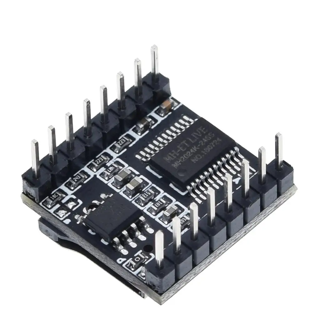TZT Mini MP3 Player Module TF Card U Disk Mini MP3 Player Audio Voice Module Board For Arduino DF Play Wholesale image 5