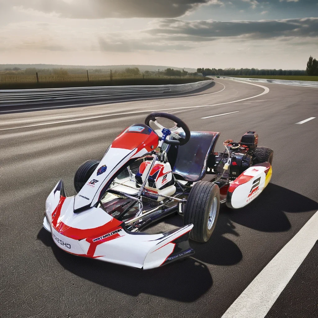

Zhuoyuan Wholesale 70km/h Go Kart for Amusement Park Track Outdoor Go kart 225cc Gasoline Adults Racing Kart for Karting Venue