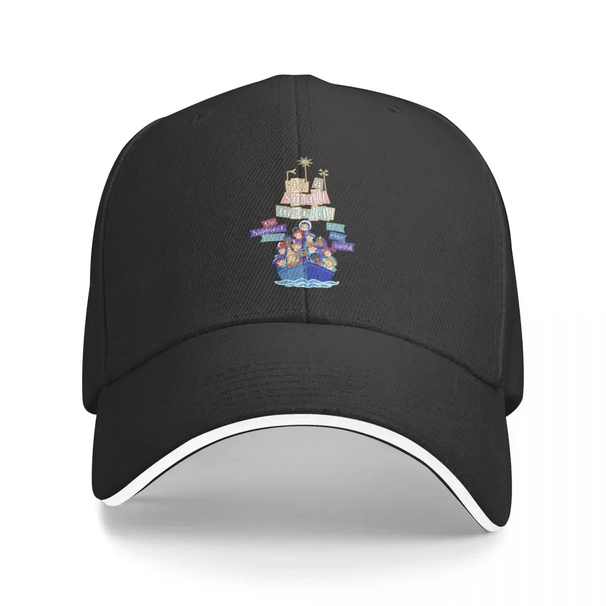 

It's A Small World Baseball Cap funny hat Golf New In Hat Mens Women's
