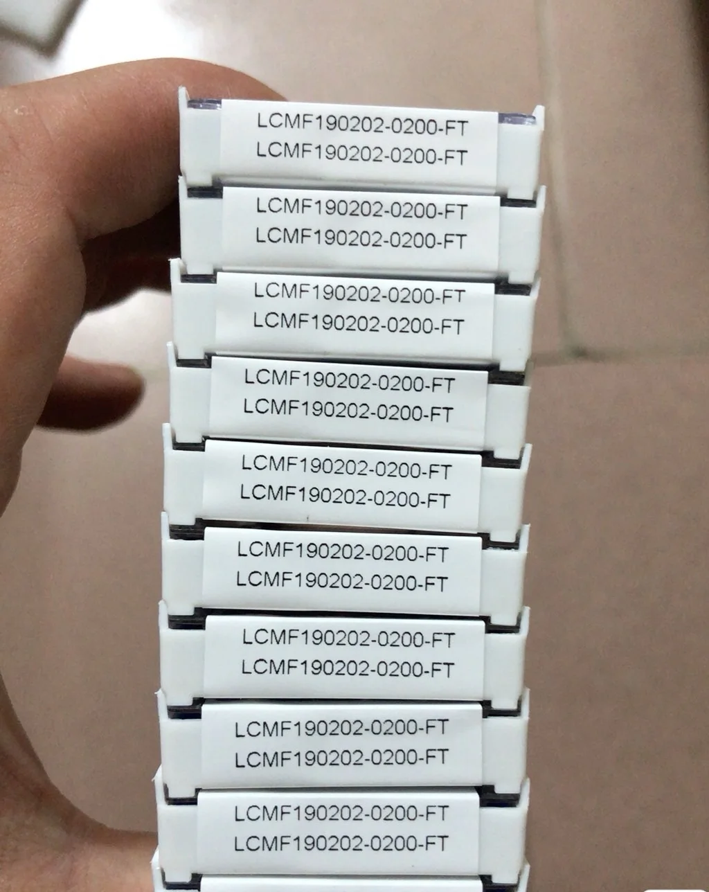 

Hard alloy cutting blades LCMF190202-0200-FT,CP500