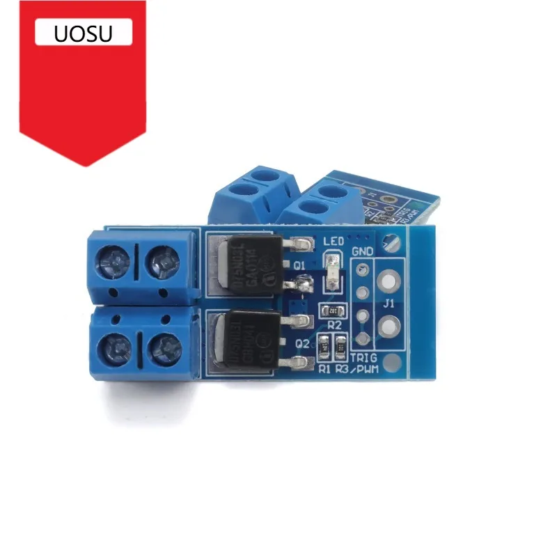Trigger Switch Drive Module PWM Regulator 15A 400W 5V-36V for Arduino Motor Control Board Electronic Switch High Power