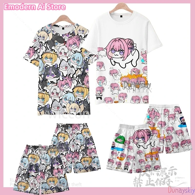 

Anime NIKKE Victory Goddess Dorothy Doro Summer T-Shirt: 코스프레 & Halloween Graphic Tee