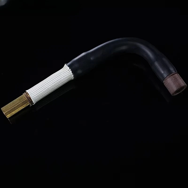 ملحقات أدوات لحام CO2 MIG Binzel 15AK MAG MIG شعلة لحام مرنة معقوفة الانحناء #2