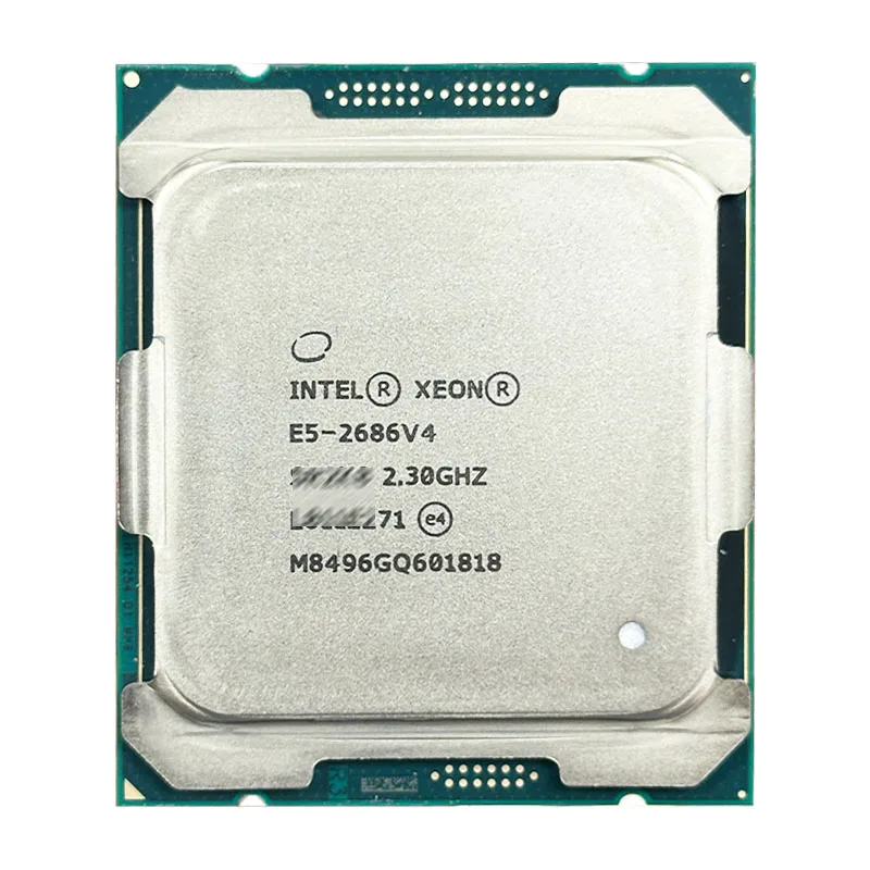 

Intel Xeon Б/у E5 2686 V4 E5 2686V4 2,3 ГГц — шестнадцати ядер, 45 м, 145 Вт, 14 нм, LGA 2011-3