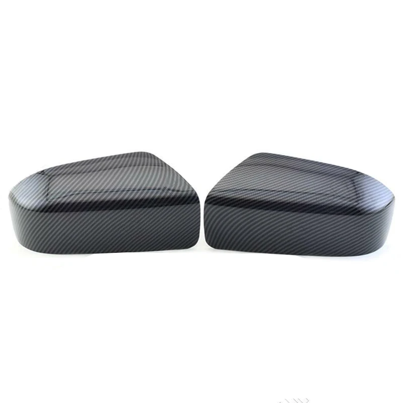 1 Pair Car Side Rear View Mirror Cover Cap ABS Fit for Honda Accord 2003 2004 2005 2006 2007 Carbon Fiber Style