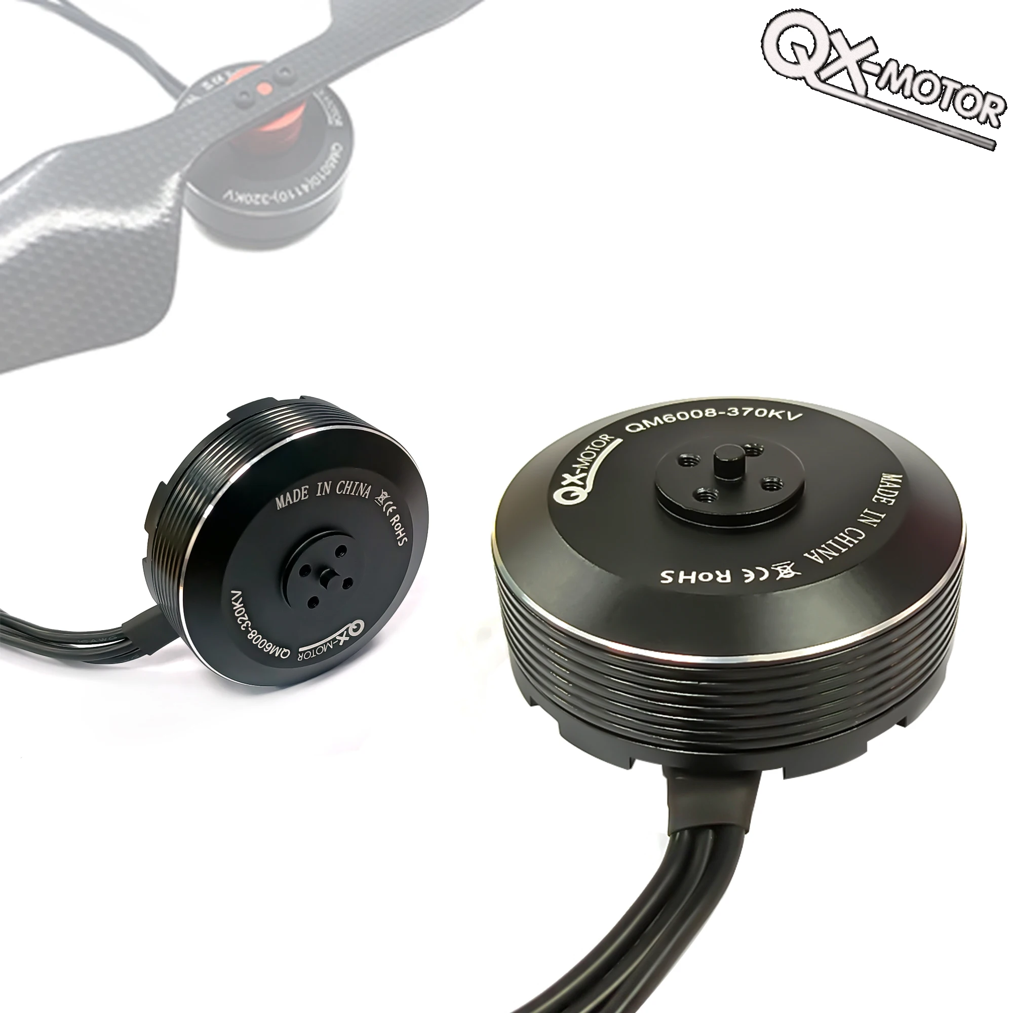 

QX-MOTOR QM6008 5208 Бесщеточный двигатель 320 кВ 370 кВ 6S Двигатель для S800 S900 S1000 RC FPV Мультикоптер Квадрокоптер Дрон DIY Запчасти