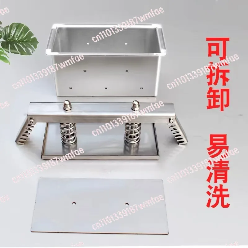 

1-1.5KG Raw Meat Pressing Mold Stainless Steel Double Pressure Spring Ham Bacon Making Tool Lunch Meat Pressing Machine