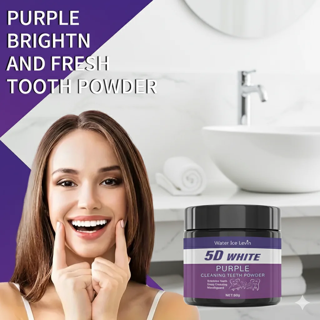 Polvere detergente per denti 5 - Teeth Whitening Baking Soda recensione e prezzo