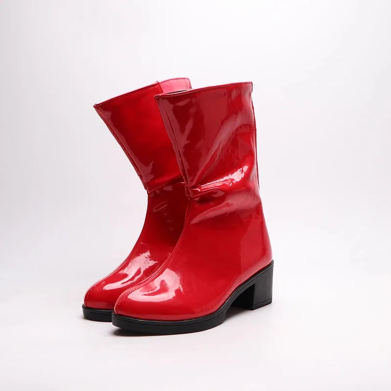 

2025 11 New Game Nu: Carnival Aster Cosplay Shoes Boots Halloween Accessories Custom Made